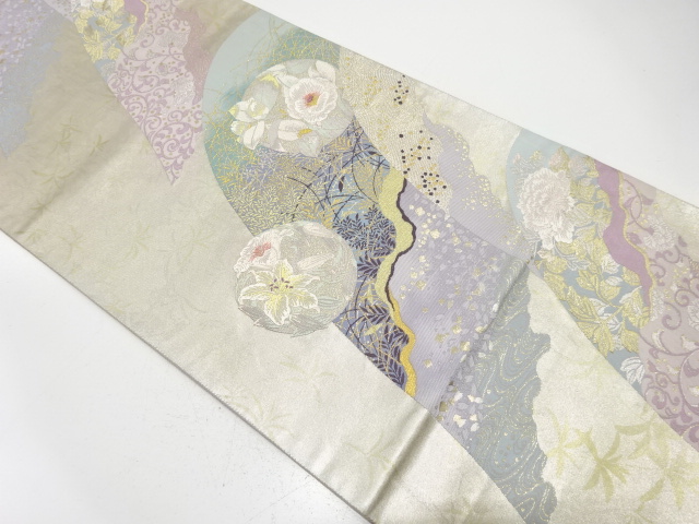 Japanese Kimono / Fukuro Obi Silk